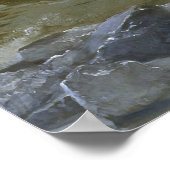 Poster Washington Traverser le Delaware par Emanuel Leutz (Coin)