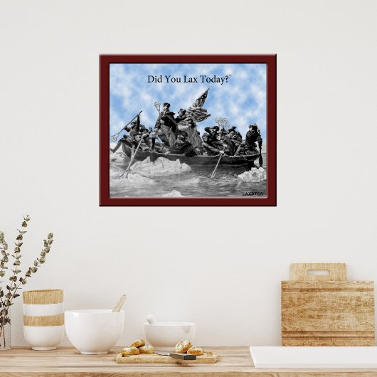 POSTER WASHINGTON VA LAXS-TASTIC ! (Cuisine)