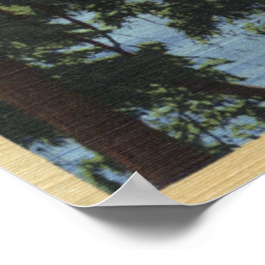 Poster Washington - Vue du Mont St. (Coin)