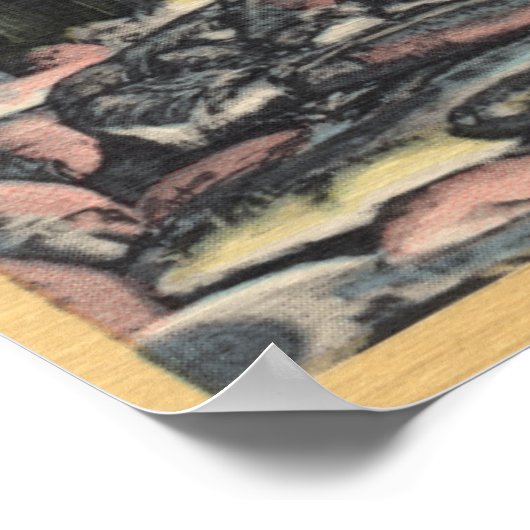 Poster Washington - Vue intérieure d'un Saumon (Coin)