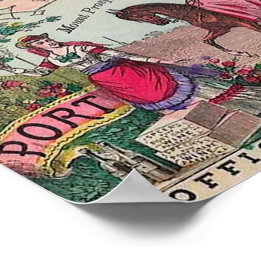 Poster  waslabel (Hoek)