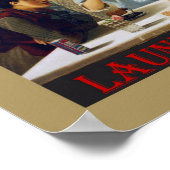 Poster  wasruimte (Hoek)