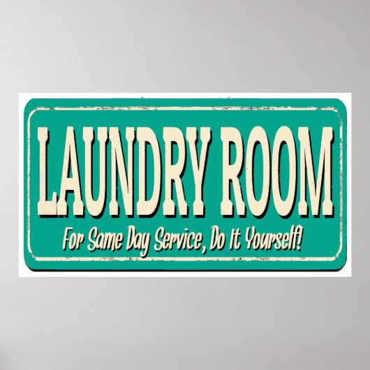 Poster wasruimte (Voorkant)