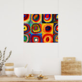 Poster Wassily Kandinsky circles (Cuisine)