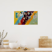 Poster Wassily Kandinsky Composition 9 Peinture Abstraite (Cuisine)