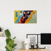 Poster Wassily Kandinsky Composition 9 Peinture Abstraite (Bureau à domicile)
