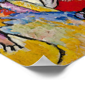 Poster Wassily Kandinsky - Composition II Art Abstrait (Coin)