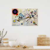 Poster WASSILY KANDINSKY - Composition VIII (Cuisine)