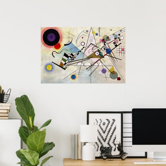 Poster WASSILY KANDINSKY - Composition VIII (Bureau à domicile)