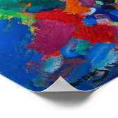 Poster Wassily Kandinsky : Etude pour l'improvisation V (Coin)