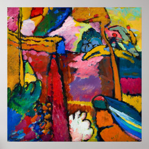 Poster Wassily Kandinsky : Etude pour l'improvisation V