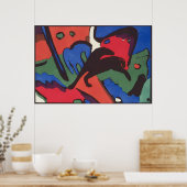 Poster Wassily Kandinsky Franz Marc Blue Rider Peinture (Cuisine)