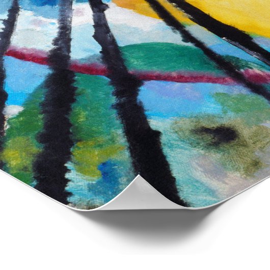 Poster Wassily Kandinsky - Improvisation 26 (Coin)