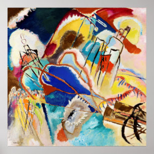 Poster Wassily Kandinsky Improvisation no 30 - 1913