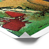 Poster Wassily Kandinsky - Improvisation, Rêveuse, (Coin)