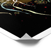 Poster Wassily Kandinsky - Mouvement Un art Abstrait (Coin)