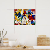 Poster Wassily Kandinsky - Oriental (Cuisine)