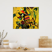 Poster Wassily Kandinsky - Points (Cuisine)