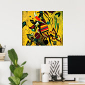 Poster Wassily Kandinsky - Points (Bureau à domicile)