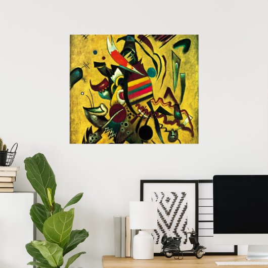 Poster Wassily Kandinsky - Points (Bureau à domicile)