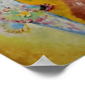 Poster Wassily Kandinsky Rouge tache classique Art Abstra (Coin)