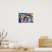 Poster Wassily Kandinsky - Saint Georges & Les Cavaliers (Cuisine)