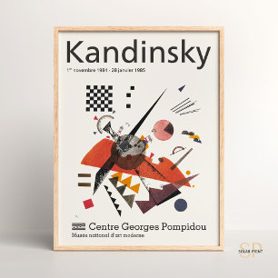 Poster Wassily Kandinsky Small Worlds Bauhaus Abstrait