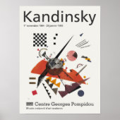 Poster Wassily Kandinsky Small Worlds Bauhaus Abstrait (Devant)