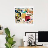 POSTER : WASSIY KANDINSKY : JARDIN D'AMOUR II (Bureau à domicile)