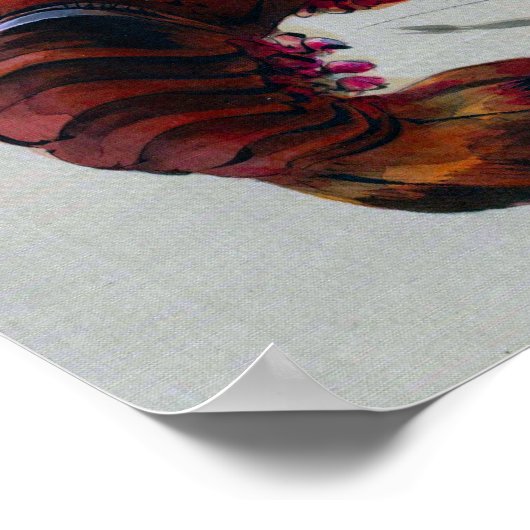 Poster Watanabe Seitei Crayfish (Coin)