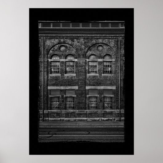 Poster Water Gas Purification House No 3 with Border (Devant)