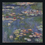 Poster Water Lilies by Claude Monet<br><div class="desc">Claude Monet - Nappes D'Eau. Belle peinture florale aux belles couleurs de Claude Monet. Cadeaux imprimés de haute qualité,  estampes,  pochettes de téléphone et de nombreux autres grands cadeaux.</div>