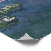 Poster Water Lilies Monet 1906 (Coin)