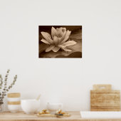 Poster Water Lilly (Cuisine)