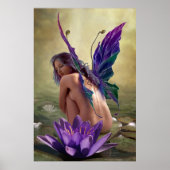 Poster Water Lily par J. Matthew Root (Devant)