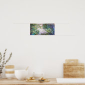 Poster Water Lily Pond à Giverny, Claude Monet (Cuisine)