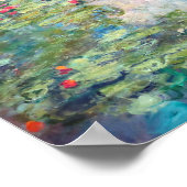 Poster Water Lily Pond à Giverny, Claude Monet (Coin)