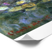 Poster Water Lily Pond, Giverny par Claude Monet (Coin)