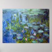 Poster Water Lily Pond, Monet (Devant)