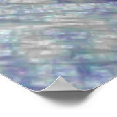 Poster Water Runner, abstrait numérique (Coin)