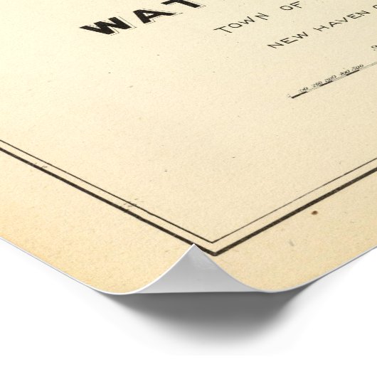 Poster Waterbury (Coin)