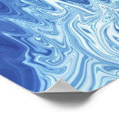 Poster Watercolor abstract pattern (Coin)