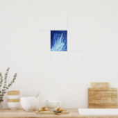 Poster Watercolor abstract pattern (Cuisine)
