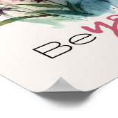 Poster Watercolor Dragonfly Beyoutiful Inspirational Art (Coin)