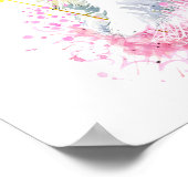 Poster Watercolor Fairy Bunny (Coin)