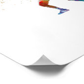 Poster watercolor fencing (Coin)