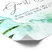 Poster Watercolor Geometric Crystal Wedding (Coin)