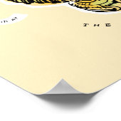 Poster Watercolor Golden Snitch (Coin)