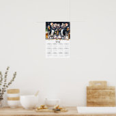Poster Watercolor Mice Toasting Tuxedo 2025 Wall Calendar (Cuisine)