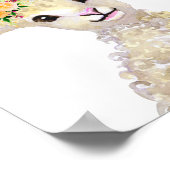 Poster Watercolor Nursery Woodland Farm Baby Floral (Coin)